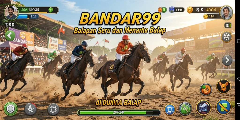 Tampilan gameplay yang intens dan mendebarkan dalam BANDAR99.