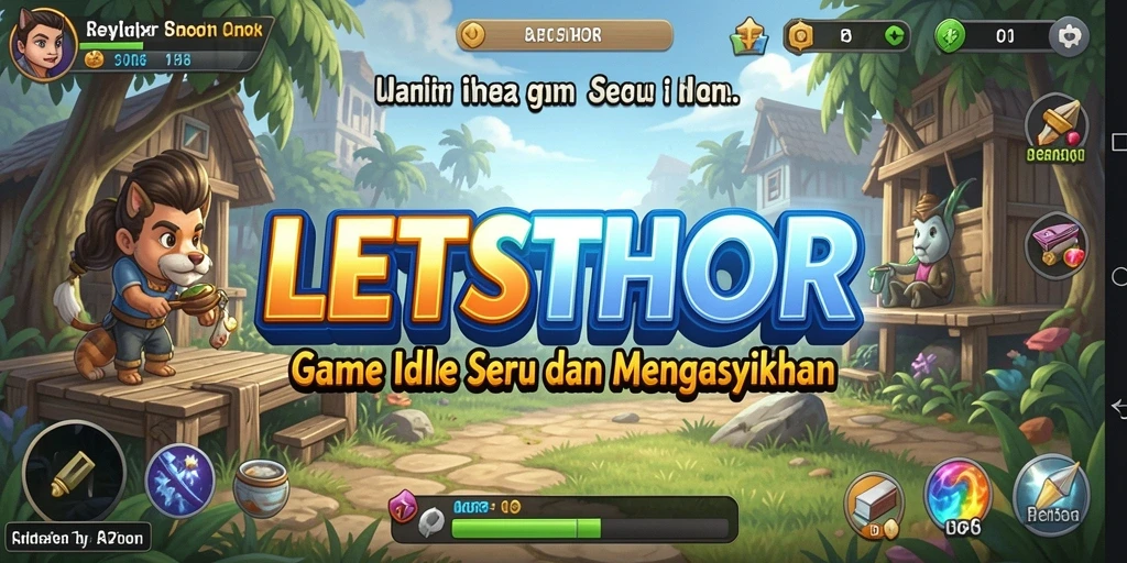 Tampilan gameplay LETSTHOR yang menawan dan mengasyikkan.
