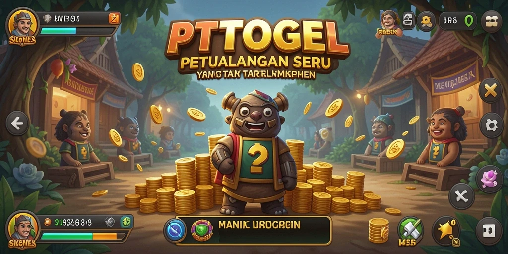 Tampilan gameplay petualangan seru di PTTOGEL.